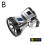 Hodelykt LED Sterk frontlykt Superlys Oppladbar Hodelykt! C1S2S2 7
