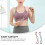 Mizh2PCS Yoga8Figure Stretcher Γιόγκα Χρησιμοποιήστε Ζώνη Stretch για Ελαστικές Ζώνες Ώμου και 4