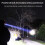 Hodelykt LED Sterk frontlykt Superlys Oppladbar Hodelykt! C1S2S2 8