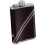 Falcons Flagon Hip Flask8oz, από ανοξείδωτο ατσάλι και δέρμα κατάλληλο για τρόφιμα, φορητό για 4