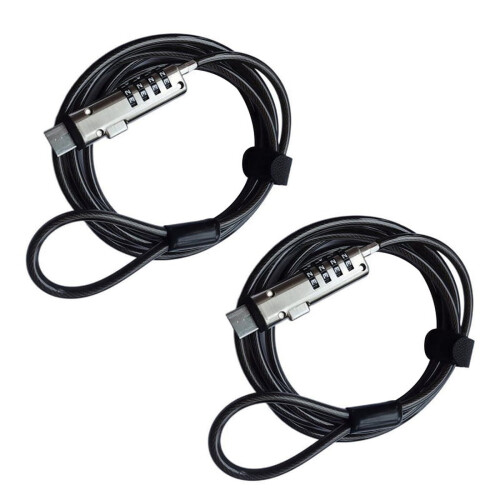 2X Κλείδωμα ασφαλείας USB με κωδικό πρόσβασης κατά της κλοπής, που χρησιμοποιείται