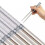 TUMALL1pair Σετ δώρου από ατσάλι για chopsticks, για οικιακή χρήση L0Z1P0B0-προεπιλογή 7