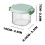 Εκκαθάριση διακόσμησης σπιτιού Tahtuvzn! Μεγάλη χωρητικότητα, διαιρούμενο δοχείο 2