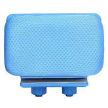 Polyester sittepute julegaver barn sittende og ergonomisk 7 fremovertilt skrivebord skrive avtakbar lurpute med holder (blå)
