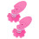 Papercraft Shaper Making Tool Quilling Machine Roll Reel Crimping Plastic 2 Pcs 1