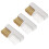 3PCS Nail Art Tools Copper Wire Brushes Sanding Cleaning Brushes Nail Drill Brushes 1