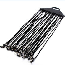 12x Černý nylonový držák na brýle, sluneční brýle, brýle, N
