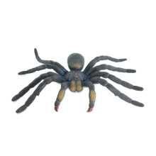 Jumbo handgeschilderde tarantula spin speelgoed, 35,5 cm hard rubberen realistisch model, educatieve insectenreplica, kindercadeau, IM22B656