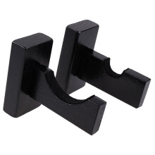 2 Pair Baseball Bat Wall Mount Holder Horizontal Display for Baseball Fans