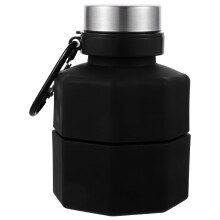 Camping Kettle Sports Water Bottle Holder Collapsible Bottles Outdoor Running Portable Dumbbell Drinking Fitness