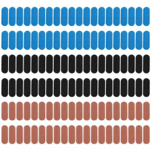 120 Pcs Bowling Tape Thumb Bowlers Flex Finger Elastic Protector,A