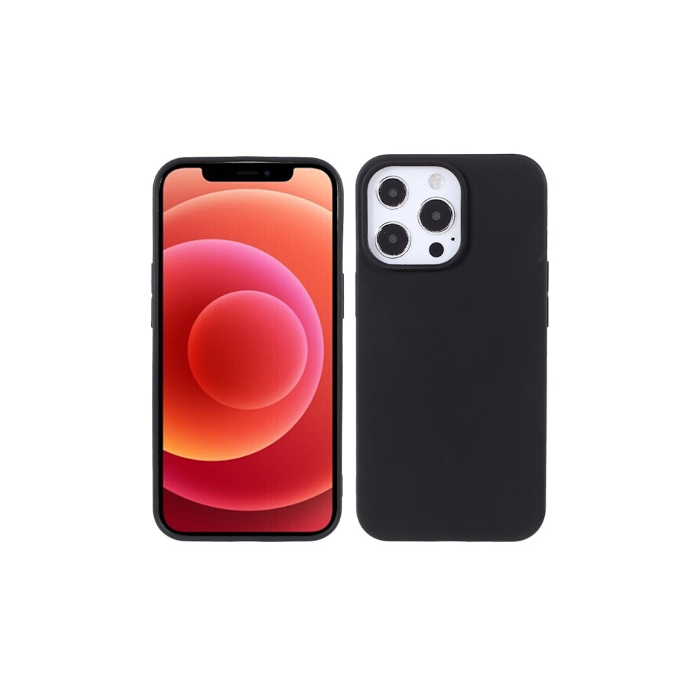 Compatible With Iphone 13 Pro - Matte Tpu Cover - Black 9048212008477