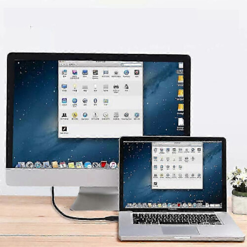 Thunderbolt2Cable 20Gbps samec-samec kompatibilní s Apple Macbook Pro Air mini a iMac White 1