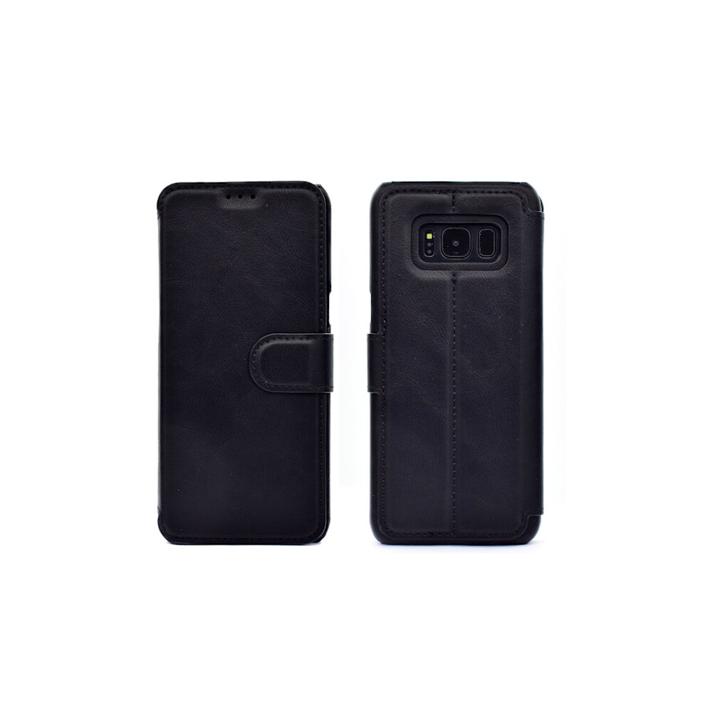 Practical Wallet Case For Compatible With Samsung Galaxy S8+ Black 9048212008989
