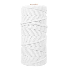 3 Rolls Handmade Braided Rope Sausage Chorizo Kitchen Poultry Twine Knitted Blanket Food Tapestry