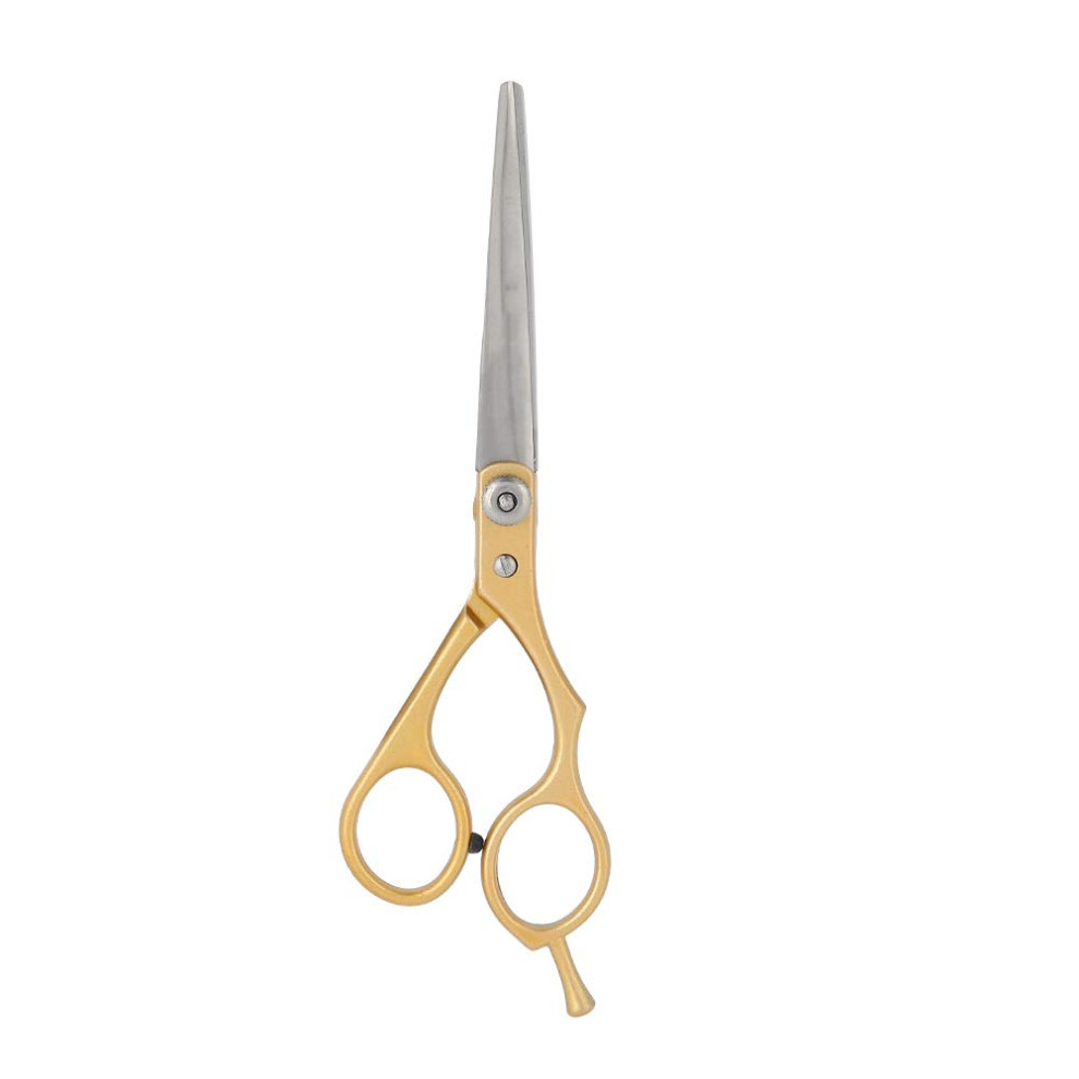 Gold Professional Hair Cutting Scissors Barber Shears With Precision Sharp Blades For Salon And Home