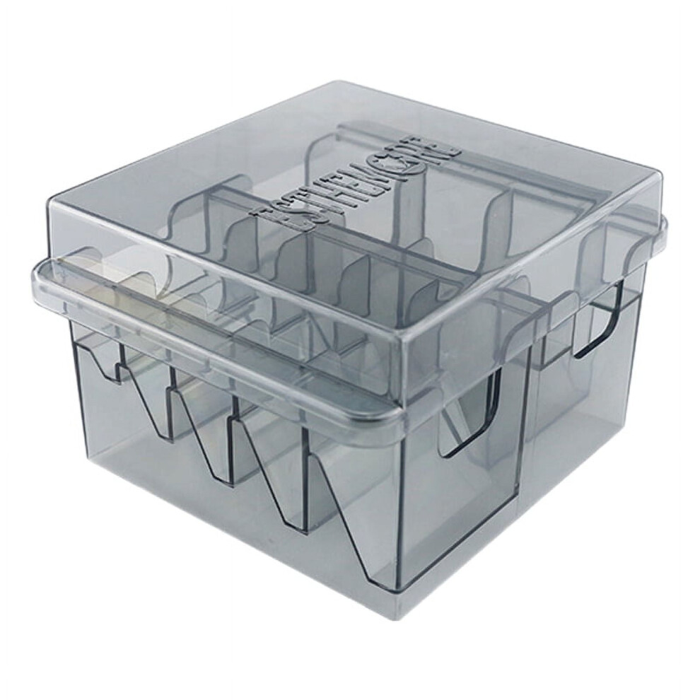 IMCBSTT Grid Base Storage Box for 8Pcs Hair Clipper Trimmer Limit Comb Guide Comb Barber Tool for Guide Combs
