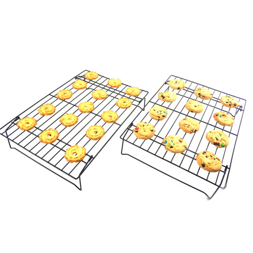 Cake Racks Baking Tools The Shelf 3Tier Stackable Tray Kitchenware Non Stick Cookie Holder Folding Space Saving 3 Layers 2