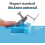 Magnetic Seam Guide for Sewing Machine with Clip, Hemming & Multi-Function Guide, Blue, 1pcs 6