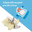 Magnetic Seam Guide for Sewing Machine with Clip, Hemming & Multi-Function Guide, Blue, 1pcs 2