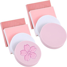 8 Stück, 4 verschiedene rosafarbene Gummischnitzblöcke für Druckgrafik, Stempel, DIY-Bastelarbeiten und Scrapbooking; kompatibel mit
