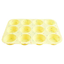Kayannuo Home Essentials Ausverkauf Neue bunte Getreide-12Mafen Becher Runder Pudding Haushaltskuchen Backwerkzeug Geschenke für Frauen und Männer