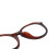 Lunettes de lecture confortables et durables, marron +4 7