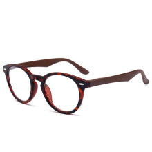 Lunettes de lecture confortables et durables, marron +4