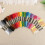 Νήμα κεντήματος με σταυροβελονιά 50Mix Colors, συμβατό με χειροποίητο ράψιμο και 6