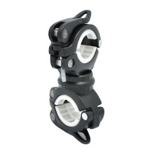 Sealbhóir Solais Rothlach 360 Céim Feiona do Rothar, Tóirse Tosaigh LED, Gearrthóg Lampa, Seasamh Láimhseála Rothar, Gléas Tóirse