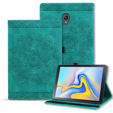 Étui portefeuille en cuir premium avec support intégré, compatible avec la tablette Samsung Galaxy Tab A10.5 (modèle SM-T590/T595/T597).
