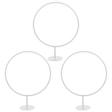 Nishuna3pcs Supporto da parete per palloni da basket, scaffale espositivo per palloni da basket, supporto in metallo per palloni da calcio, porta