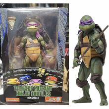 Ninja Teknőcök1990Film7\" Neca TMNT Teenage Moving Toys Mutant Akciófigura Játékok Gyerekeknek Donatello