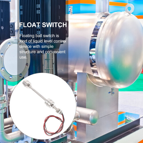 1 Pc Stainless Steel Float Float Sensor Tank Water Level Sensor Monitor 2