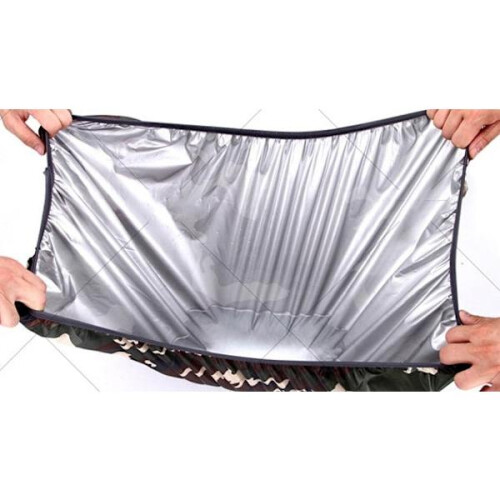 Capa de chuva refletora para mochila - capacidade de 20L, laranja 2