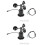 2X 0-70M/S Wind Speed Sensor Environment Signal Output Pulse Type Three Cups Wind Speed Sensor Anemometer DC5-30V 1