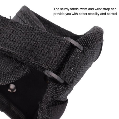 2 pezzi Supporto da polso girevole a 360 gradi compatibile con GoPro, colore nero 1