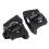 2 pezzi Supporto da polso girevole a 360 gradi compatibile con GoPro, colore nero 3