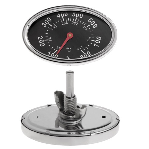 800 Oval BBQ Pit Smoker Grill Thermometer Dial Temperature Gauge Replacement