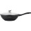 Versatile Wok Pan: Non-stick Marble, All Heat Sources Black 1