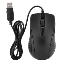 Optische muis met Tru Wave-technologie, ergonomisch ontwerp voor comfortabel gebruik op kantoor en thuis, brede compatibiliteit met USB