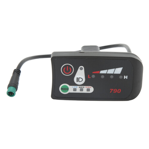 Universal LED Mileage για ηλεκτρικά ποδήλατα, εξαιρετική αντοχή στις καιρικές συνθήκες,