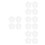 80Pcs White Plastic Pickle Press Plates for Fermenting Jars Home Use 6