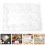 60Pcs Quail Egg Cartons: 12 Grids Stackable Clear Plastic Storage Box 10
