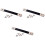 3Pcs Heavy Duty Black Guitar Cabinet Strap Handle for Speaker Amp 3