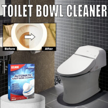 SUSUchens 12 Stück/Beutel Multifunktionaler WC-Reiniger, langsam auflösend, weiß, entfernt Kalkablagerungen, sichere Reinigungstabletten für