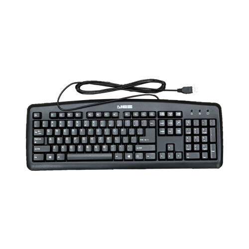 Tastatur für PC/Desktop-Computer, USB-Kabel, KU-0325 – Neu