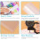 A5 clear book covers reusable thicker plastic 10-pack 3