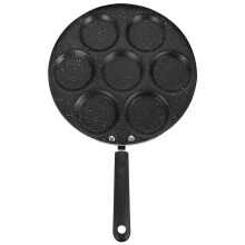 1PC Fried Egg Pan 7 Compartments Non-Stick Omelette Egg Pan Kitchen Gadget for Home Cooking Restaurant