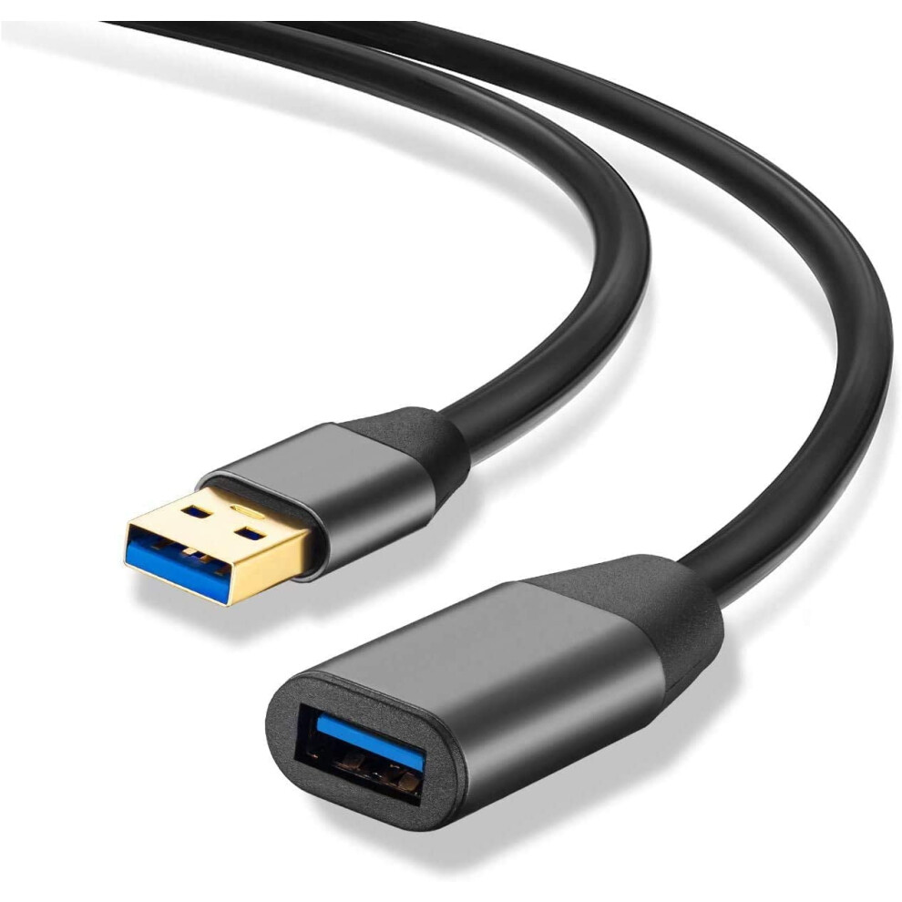 Usb 3.0 Extension Cable 20Ft,,Aluminum Alloy Usb Cable Superspeed Usb 3.0 Type A Male To Female Extension Cord 9433291443019